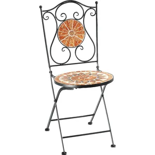locker Klappstuhl »Metallklappstuhl, Mosaik, nicht frostsicher« (), bunt