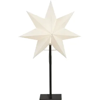 Best Season Standstern Frozen H 55 x B 34 cm, ohne Lochung, Farbe weiß/schwarz - Schwarz, Weiß