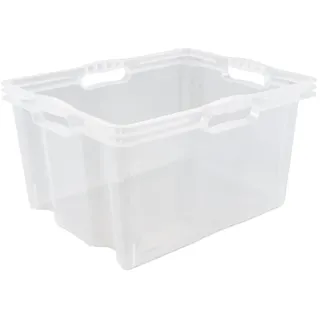 KEEEPER Aufbewahrungsbox Multi-Box XL 43 x 35 x 23 cm 1-tlg. transparent