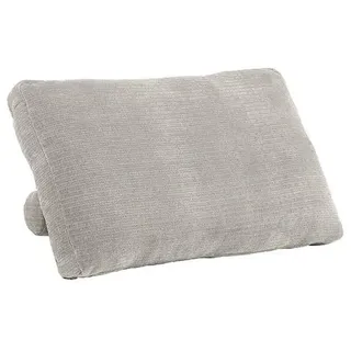 Kawola Rückenkissen Sephi Silber Cord , Silberfarben , Textil , 70x20 cm , Heimtextilien, Wohntextilien, Kissen, Zierkissen