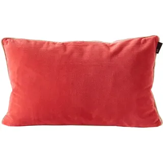 Kissenhülle HEINE HOME Gr. 3, orange (koralle), B:50cm L:50cm, Baumwolle, 100% Baumwolle, Kissenbezüge, Kissenhülle