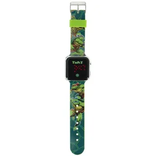 Otto Simon Teenage Mutant Ninja Turtles LED Uhr grün