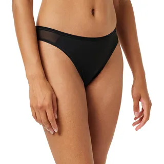 sloggi Damen Soft Adapt Tiny Tanga, Black, L