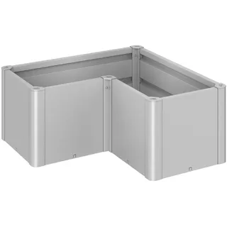 Biohort Belvedere MINI 102 x 102 x 45 cm Silber