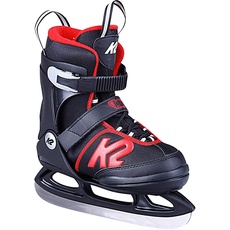 K2 Skates Jungen Schlittschuhe Joker Ice, black - red, 25D0303.1.1.M