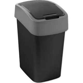 Curver Flip Bin 10 l Schwarz/Grau