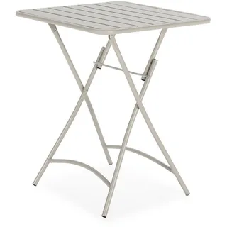VS Venta-stock Gartenklapptisch Perla 60 x 60 x 74 cm Grau