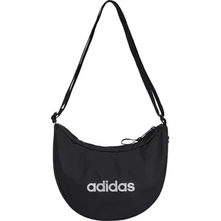 adidas Linear Essentials - Umhängetasche 25 cm (black/silver metallic) - Schwarz