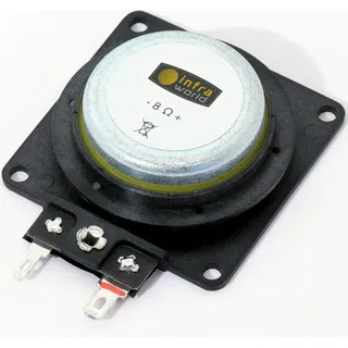 InfraWorld Audio Lautsprecher Slim für Sauna und Infrarotkabine Saunazubehör W4454