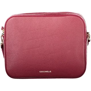 Stylische Damen Mini Tasche Rot – Verstellbarer Gurt & Reißverschluss - Dunkelrot