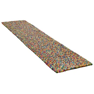 THEKO Felty 2.2 Wollteppich 70 x 270 cm Mehrfarbig