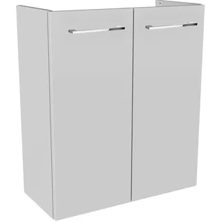 Fackelmann Waschbeckenunterschrank SBC 52 x 60 x 24,3 cm Weiß
