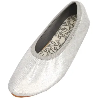 Beck Damen Basic Gymnastikschuhe, Silber, 36 EU