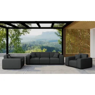 kaiser möbel MALIBU Loungeset schwarz