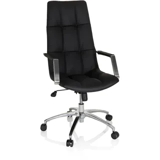 HJH Office Saranto Pro Leder Schwarz