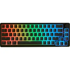 G.Skill KM250 RGB 65% (67 Tasten) Mechanische Tastatur, PBT Dual Injection Keycap (schwarz)