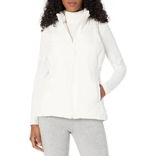 Amazon Essentials Damen Mittelschwere Daunenweste mit Reißverschluss, Elfenbein, XL