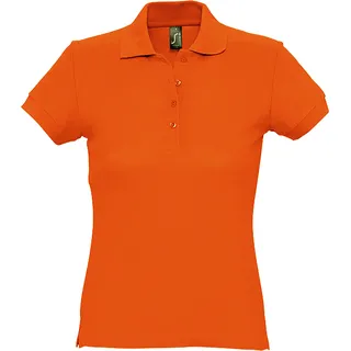 SOLS Passion Damen Polo-Shirt, Kurzarm PC317 (L) (Orange) - Orange