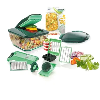 Genius Nicer Dicer Chef 15-tlg. Grün