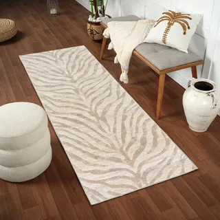 livabliss LUANDA Teppichläufer 80 x 220 cm Beige