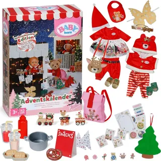 BABY BORN Adventskalender 2025 (837474) Kleidung & Accessoires
