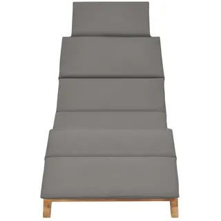 vidaXL Sonnenliege 54 x 0 x 24 cm Grau