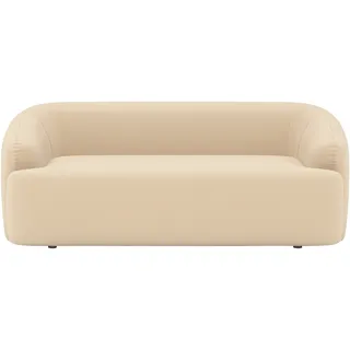 Home affaire 2-Sitzer »Nergal, Einzelsofa Breite 217cm, organisches Design« Modernes Design, schlichte Optik, stilvoller Blickfang im Wohnzimmer, beige