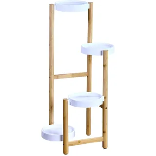 KESPER Blumenständer 48 x 78 x 42 cm Natur/Weiß