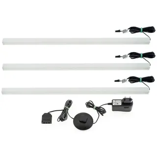 FORTE LED 3-Punkt Beleuchtung, warmweiß, 19 x 16 x 13 cm