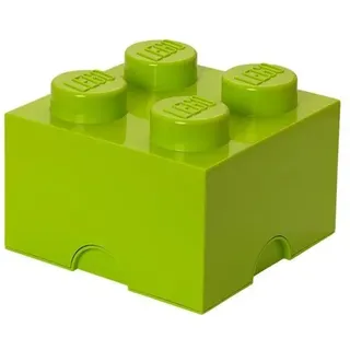 LEGO STORAGE BRICK 4 - YELLOWISH GREEN