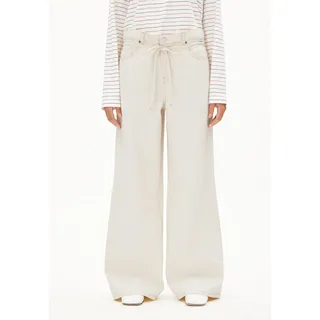 PADMAA | Wide Jeans Bio-Baumwoll Mix - beige (25-32)
