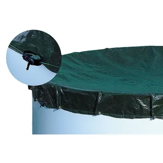 myPOOL Poolabdeckung grün 8,20 m x 4,55 m