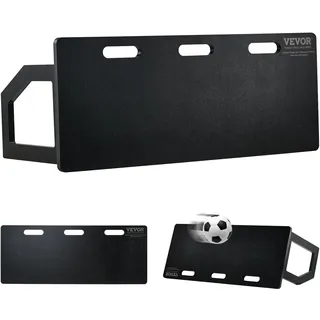 Vevor Fußball Rebound Board, Tragbares Bounce Board 100 x 40 cm, HDPE Rebounder Wand Rebound Equipment, Kinder & Jugendliche, Trainingsboard, Rebounder Kicker für Fußballtraining, Schwarz