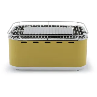 barbecook Rauchfreier Holzkohlegrill Tischgrill Gelb