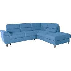 sit&more Ecksofa »Sorano L-Form«, blau