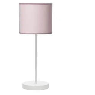 Zarivy Ibor Tischlampe in Weiß/Rosa, elegant und modern. Mit den Maßen 42 x 17 x 17 cm verleiht sie jedem Raum einen raffinierten Touch. Ideal für stilvolle Beleuchtung.