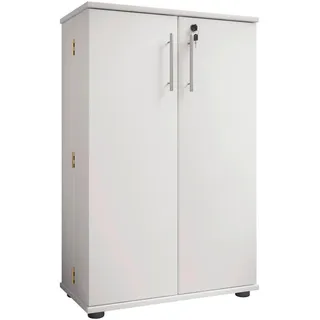 VCM Mid.you Cd-Regal 60 x 93 x 31 cm Weiß