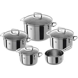 Zwilling Quadro Topf-Set 5-tlg. Bratentopf + Fleischtopf + Stieltopf