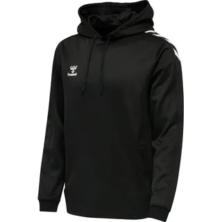 hummel hmlCORE XK Poly Sweat Hoodie, Black/Black, 3XL