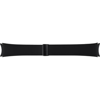 Samsung D-Buckle Hybrid Eco-Leather Band Normal, S/M) ET-SHR94 für Galaxy Watch 6 Schwarz