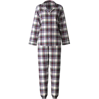 CALIDA Holiday Dreams Pyjama, lang Damen, Flannel