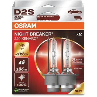 Osram Xenon Leuchtmittel 220 D2S 35 W 2 St.