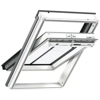 VELUX Schwingfenster GGL-66 94X140 Kiefer endlackiert weiß PK08