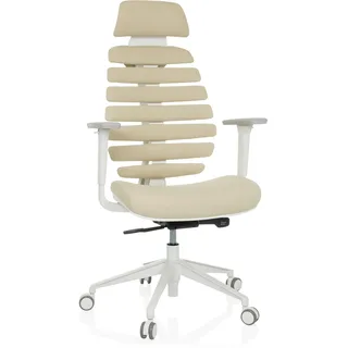 HJH Office Ergo LINE W Kunstleder Beige