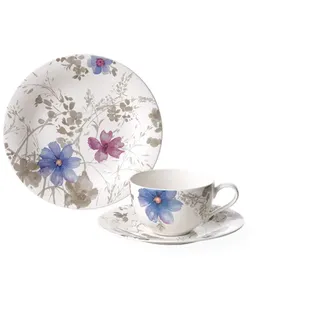 Villeroy & Boch Mariefleur Gris Basic Kaffeeservice 18-tlg. bunt