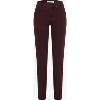 BRAX - Damen Five-Pocket-Hose aus wertigem Baumwollsatin, Style Mary (71-1707_9928820), Größe:50, Farbe:Berry (83), Länge:Normal - Lila