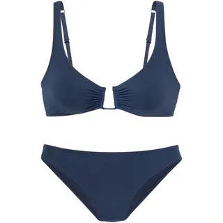 s.Oliver Damen Bustier-Bikini-Set in dunkelblau