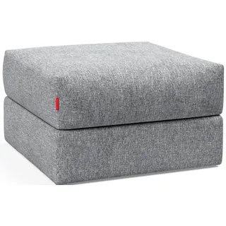 Innovation Living Hocker Cornila Polyester 75 x 45 x 75 cm Grau
