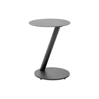 BEST Paros Beistelltisch rund Aluminium anthrazit 45,0 x 45,0 x 45,5 cm, 1 St.