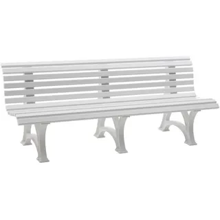 Blome Gartenbank 200 x 64 x 80 cm Weiß